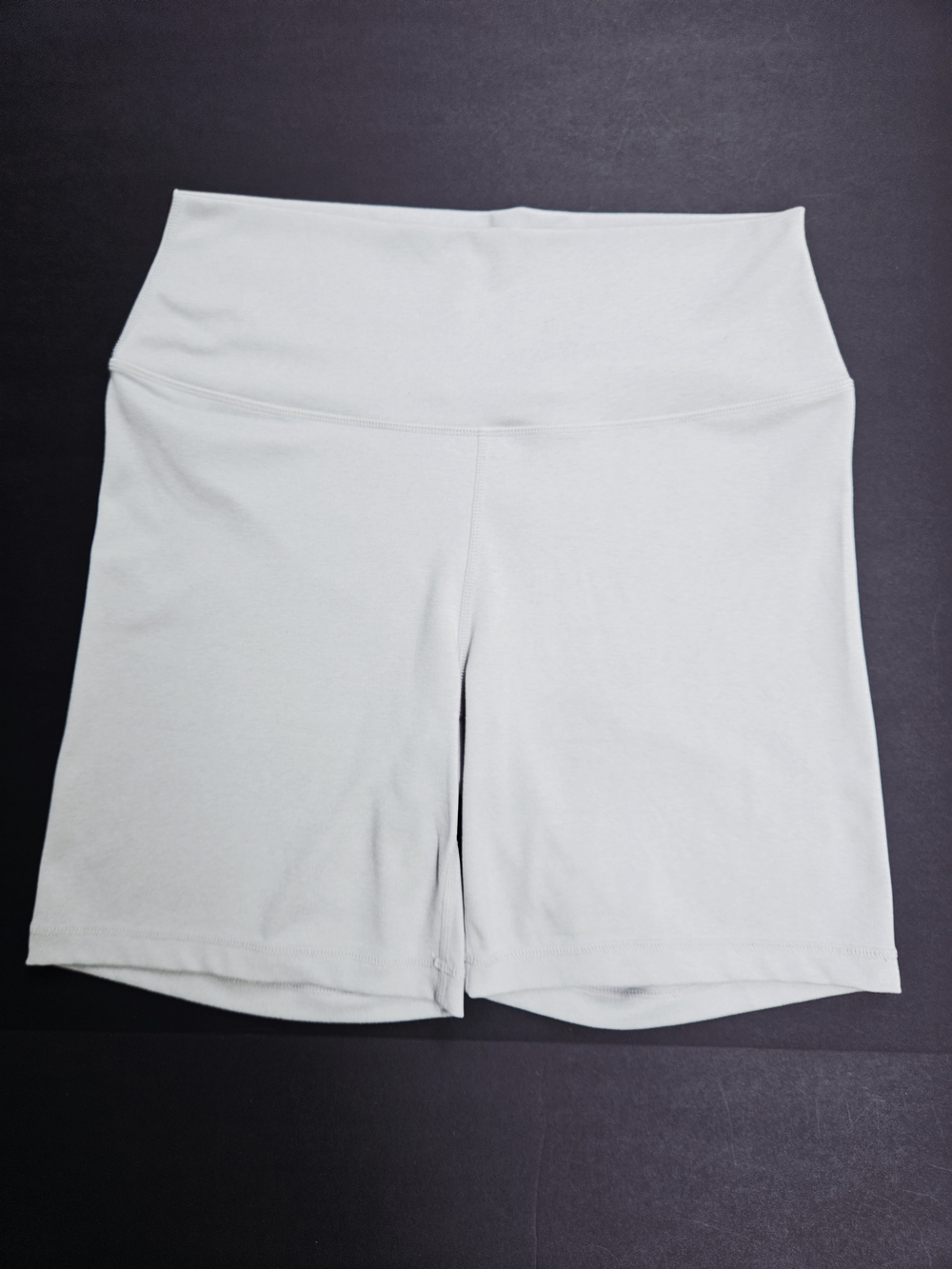 Yogalicious Lux Everyday 7" Biker Shorts XL Gray High Waisted Yoga Athletic Gym